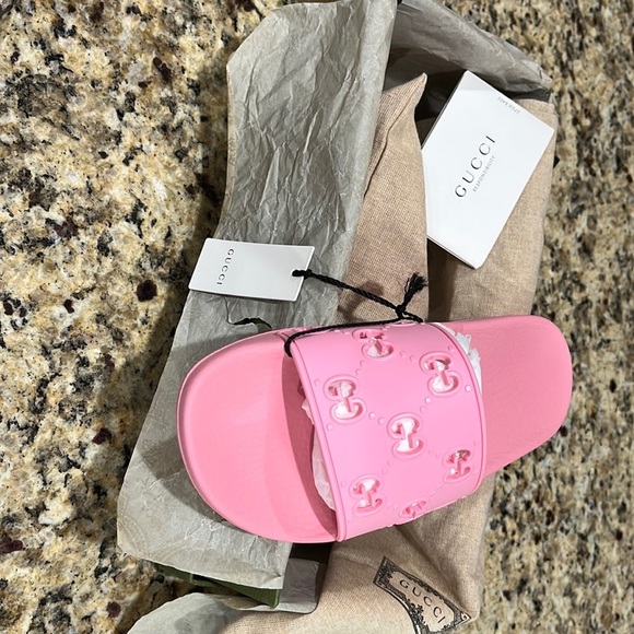 Gucci Shoes - Gucci GG Woman Rubber Slides